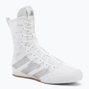 Boxcipő adidas Box Hog 4 white/silver