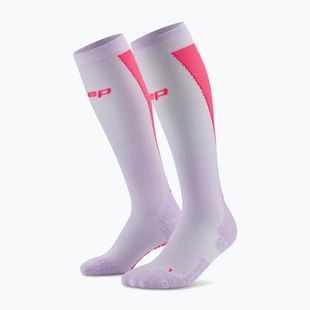 Női zokni CEP Ultralight Tall 4.0 lilac/pink