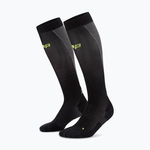 Női zokni CEP Ultralight Tall 4.0 black/grey