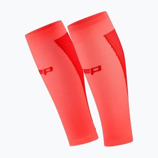 Női kompressziós lábszárszorítók CEP Ultralight Calf 4.0 neon coral/red