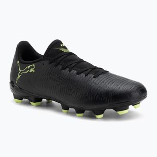Férfi futballcipő PUMA Future 8 Play FG/AG puma fekete/fizzy light/zöld terepjáró