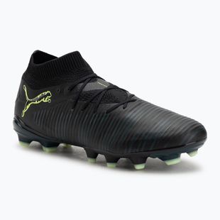 Férfi futballcipő PUMA Future 8 Pro FG/AG puma fekete/fizzy light/zöld terepjáró