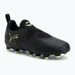 PUMA Future 8 Match LL FG/AG Jr gyermek futballcipő puma fekete/fizzy light/zöld terep