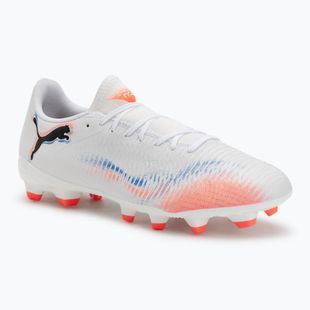 Férfi futballcipő PUMA Future 8 Play FG/AG puma fehér/puma fekete/izzó vörös