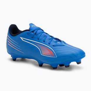 Férfi futballcipő PUMA Ultra 6 Play FG/AG ultra kék/puma fehér/izzó piros