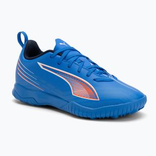 PUMA Ultra 6 Play TT Jr gyermek futballcipő ultra kék/puma fehér/izzó vörös