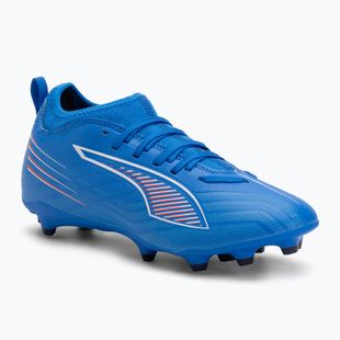 PUMA Ultra 6 Match FG/AG Jr gyermek futballcipő ultra kék/puma fehér/izzó piros