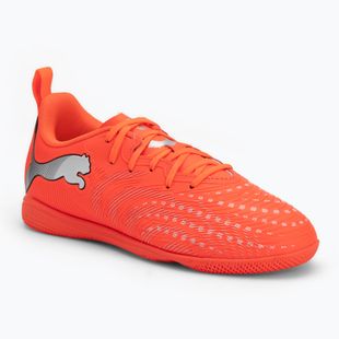 Gyerek focicipő PUMA Future 9 Play IT Jr glowing red/puma white/puma black/puma silver