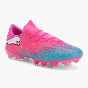 Futballcipő PUMA Future 9 Match Fusion FG/AG poison pink/puma white/sun stream/bright aqua/puma black