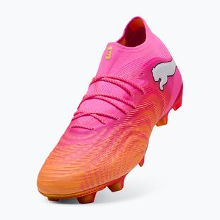 Futballcipő PUMA Future 9 Ultimate FG poison pink/puma wht/sun stream/bright aqua/puma blk