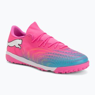 Futballcipő PUMA Future 9 Match Fusion TT poison pink/puma white/sun stream/bright aqua/puma black