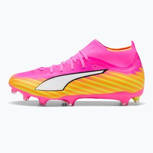 Futballcipő PUMA Ultra 6 Match + FG/AG poison pink/puma white/sun stream/bright aqua/puma black