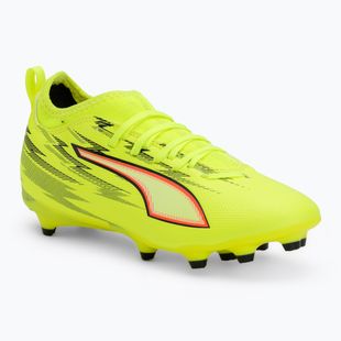 Gyerek focicipő PUMA Ultra 6 Match FG/AG Jr yellow alert/puma black/glowing red/lime squeeze