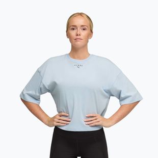 Női edzőpóló PUMA x HYROX Cropped Lifestyle Tee szürke