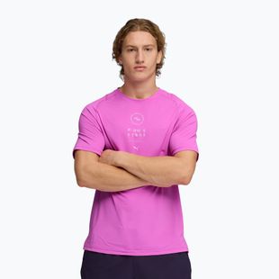 Férfi edzőpóló PUMA x HYROX Dryelite Training Tee rózsaszín