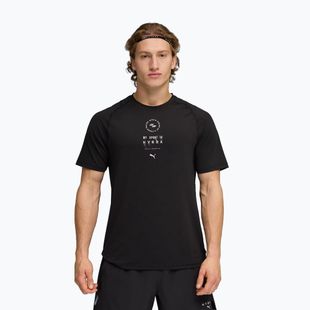 Férfi edzőpóló PUMA x HYROX Dryelite Training Tee fekete