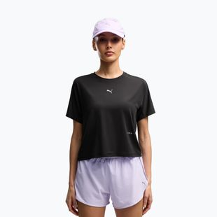 Női futó póló PUMA Run Brightstride Cloudspun puma black