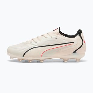Focicipők PUMA King 20 Pro FG/AG sugared almond/puma black/ultra red