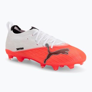 Gyermek focicipők Puma Ultra Nitro 7 Ultimate FG/AG Jr ultra red/puma black/puma white