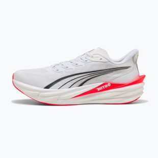 Férfi futócipők PUMA Deviate Nitro 4 puma white/ultra red