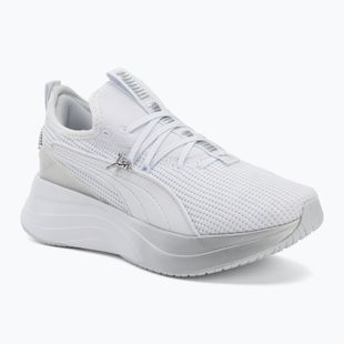 Női cipők PUMA Softride Sabrina Polished Chrome puma white/silver mist/puma silver