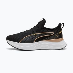 Női cipők PUMA Softride Sabrina Polished Chrome puma black/puma white/puma gold