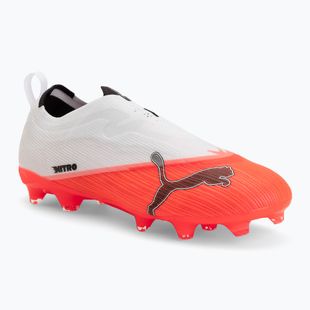 Gyermek focicipők PUMA Ultra Nitro 7 Ultimate LL FG/AG Jr ultra red/puma black/puma white