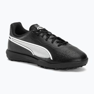 PUMA King Match TT Jr gyermek futballcipő puma fekete/puma fehér
