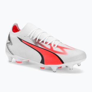 Férfi PUMA Ultra Match MXSG futballcipő puma fehér/puma fekete/tűz orchidea