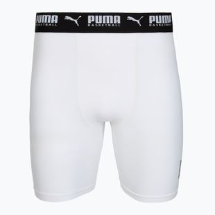 Férfi kosárlabda rövidnadrág PUMA Hoops Team Baselayer puma fehér
