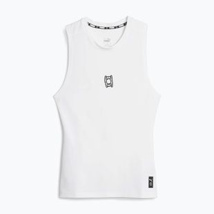 Férfi kosárlabda tank top PUMA Hoops Team Slvs Baselayer puma fehér