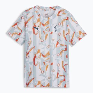 Gyerek foci póló PUMA Neymar JR Creativity Jersey puma white/hot heat