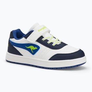 KangaROOS K-CA Shaggy EV sötét navy/lime gyermekcipő