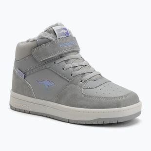 KangaROOS K-CP Bound Mid EV ultimate grey/lavendin gyermek cipő