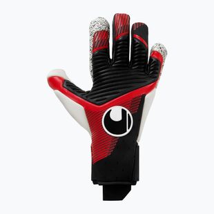 Uhlsport Powerline Supergrip+ Flex kapuskesztyű fekete/piros/fehér