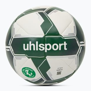 Focilabda uhlsport Attack Addglue For The Planet white/dark green/silver méret: 4