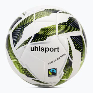 Labdarúgás uhlsport Match Addglue fehér/navy fluo sárga méret 4