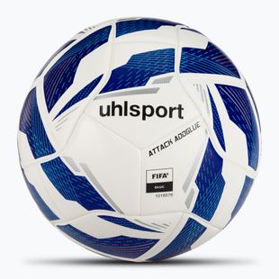 Uhlsport Attack Addglue labdarúgó fehér/sötétkék/kék méret 5