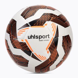 Uhlsport Resist Synergy labdarúgó fehér/fekete/fluo narancssárga 4-es méret
