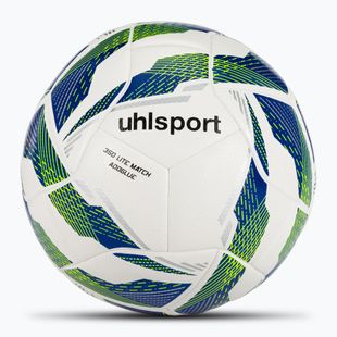 Labdarúgás uhlsport 350 Lite Match Addglue fehér/sötétkék/fluo sárga méret 4