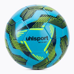 Labdarúgás uhlsport Lite Soft 350 világoskék/navy/fluo zöld 4-es méret