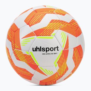 Labdarúgás uhlsport Ultra Lite Soft 290 fehér/fluo narancs/fluo sárga méret 3