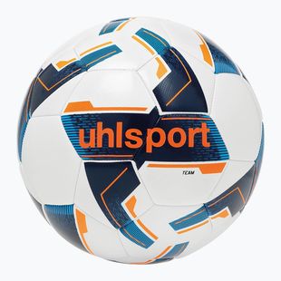 Labdarúgás uhlsport Team fehér/navy/fluo narancs méret 5