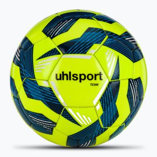 Labdarúgás uhlsport Team fluo sárga/navy/fehér méret 4