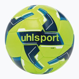 Labdarúgás uhlsport Team fluo sárga/navy/fehér méret 4