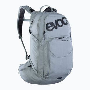 EVOC Explorer Pro 30 l ezüst kerékpáros hátizsák