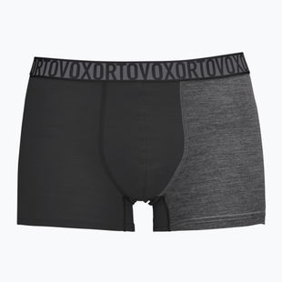 Férfi termikus boxeralsó ORTOVOX 150 Essential Briefs fekete holló