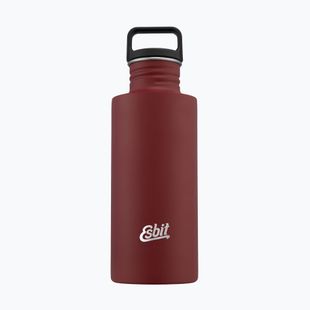 Túrapalack Esbit Sculptor Stainless Steel Drinking Bottle 750 ml burgundy