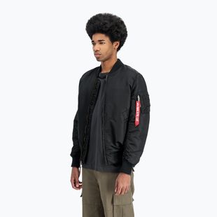 Férfi dzseki Alpha Industries MA-1 VF 59 Long Vintage Fit fekete