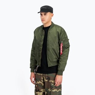 Alpha Industries MA-1 VF 59 Vintage Fit Bomber sötétzöld férfi kabát